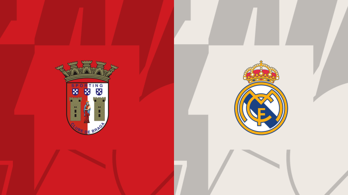 Prediksi Braga vs Real Madrid 25 Oktober 2023