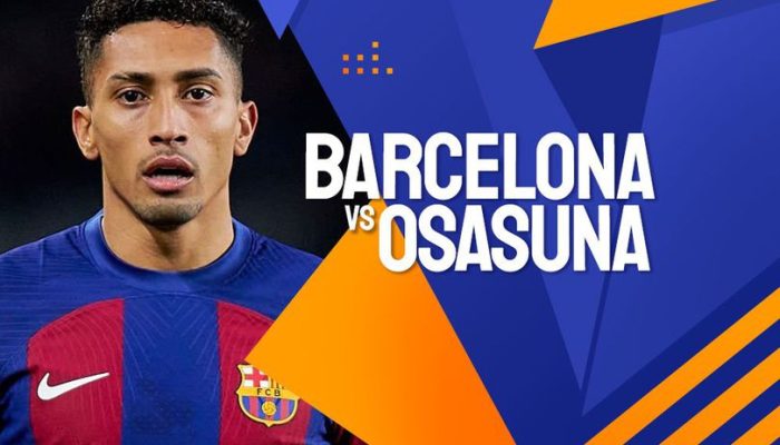 Prediksi Barcelona vs Osasuna 12 Januari 2024