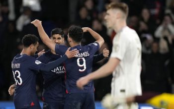 Hasil PSG vs Lyon: Skor 4-1